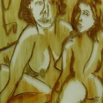 Ohne Titel 1998 (Glas, 60x42 cm)