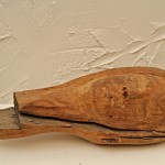 Kopf (Holz, 40x18x14 cm)